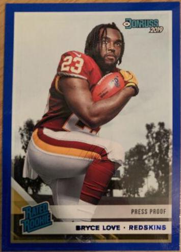 Bryce Love [Blue Press Proof] #332