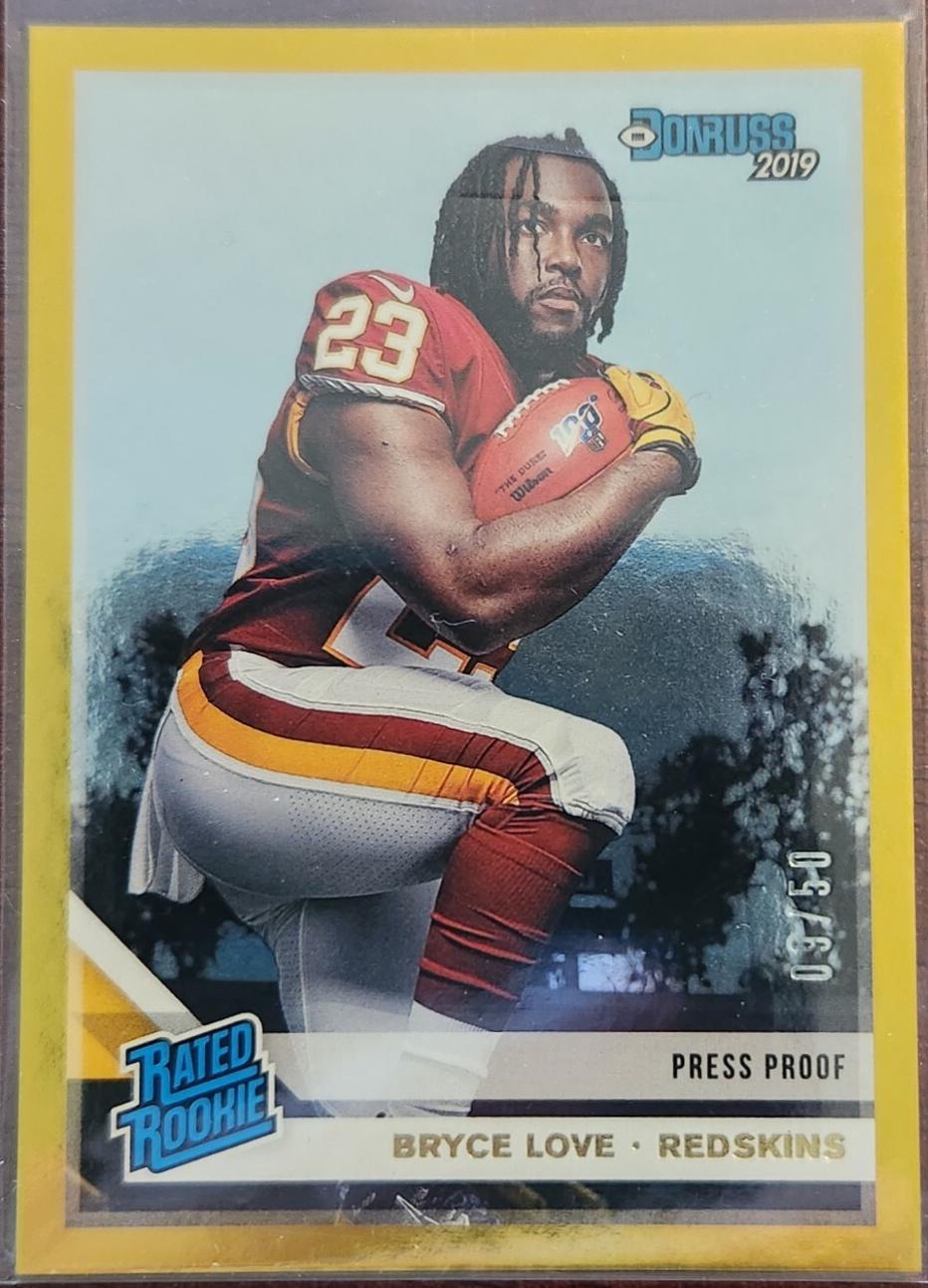 Bryce Love [Gold Press Proof] #332