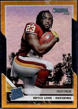Bryce Love [Silver Die Cut Press Proof] #332