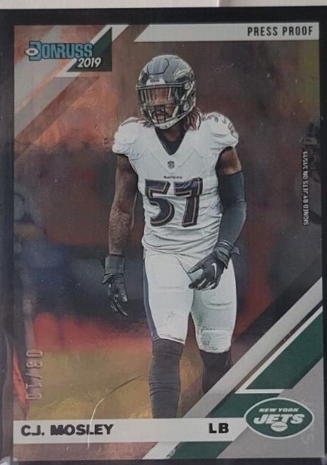 C.J. Mosley [Black Press Proof] #31