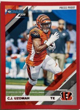 C.J. Uzomah [Red Press Proof] #63