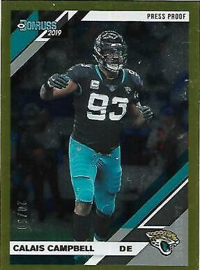 Calais Campbell [Gold Press Proof] #127
