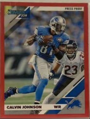 Calvin Johnson [Red Press Proof] #97