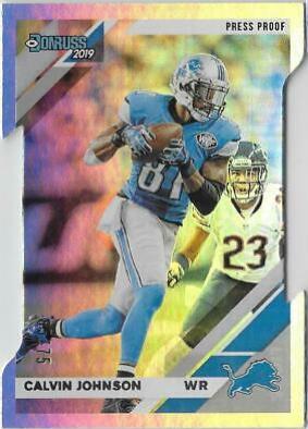Calvin Johnson [Silver Die Cut Press Proof] #97