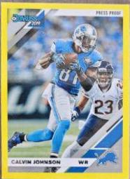 Calvin Johnson [Yellow Press Proof] #97