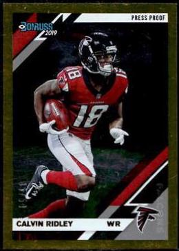 Calvin Ridley [Gold Press Proof] #18