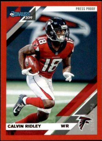 Calvin Ridley [Red Press Proof] #18