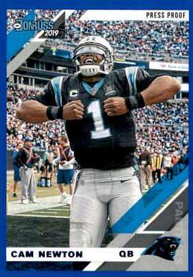 Cam Newton [Blue Press Proof] #41