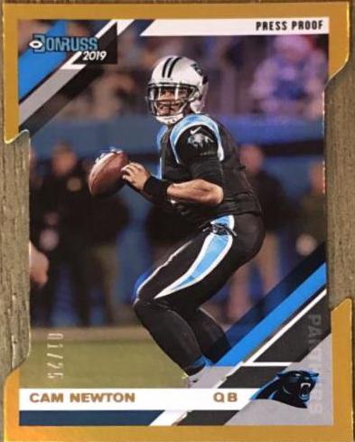 Cam Newton [Gold Press Proof] #41