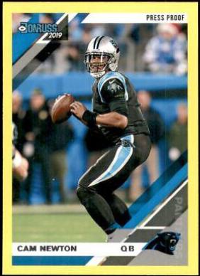 Cam Newton [Yellow Press Proof] #41
