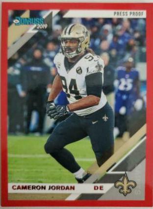 Cameron Jordan [Red Press Proof] #175