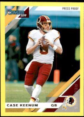 Case Keenum [Yellow Press Proof] #240