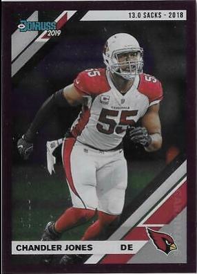 Chandler Jones [Season Stat Line] #14