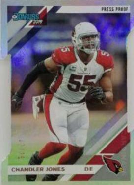 Chandler Jones [Silver Die Cut Press Proof] #14