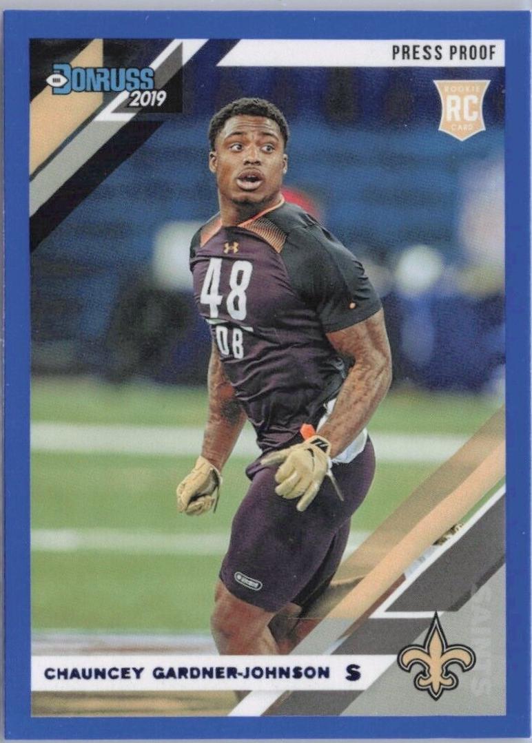 Chauncey Gardner Johnson [Blue Press Proof] #287