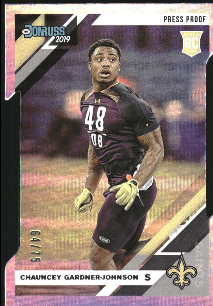 Chauncey Gardner Johnson [Silver Die Cut Press Proof] #287