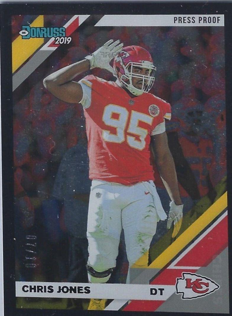 Chris Jones [Black Press Proof] #7