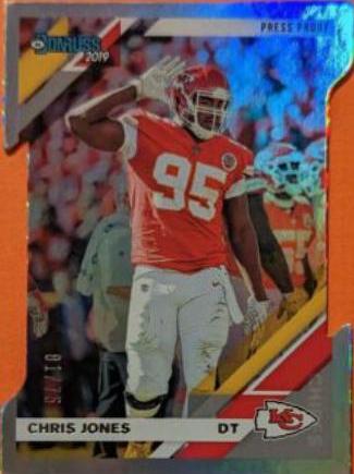 Chris Jones [Silver Die Cut Press Proof] #7