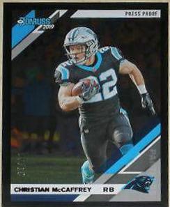 Christian McCaffrey [Black Press Proof] #42