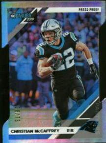 Christian McCaffrey [Silver Die Cut Press Proof] #42