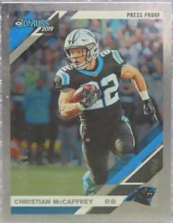 Christian McCaffrey [Silver Press Proof] #42