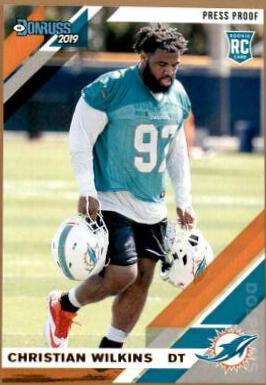 Christian Wilkins [Bronze Press Proof] #255