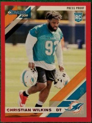 Christian Wilkins [Red Press Proof] #255