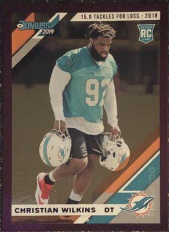 Christian Wilkins [Season Stat Line] #255