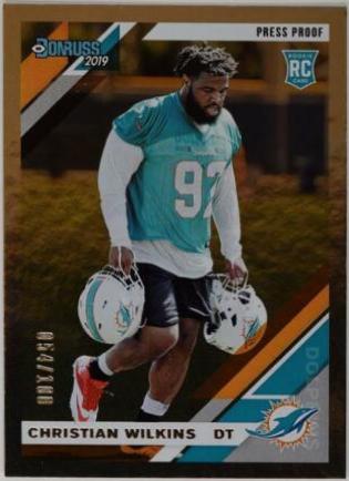 Christian Wilkins [Silver Press Proof] #255