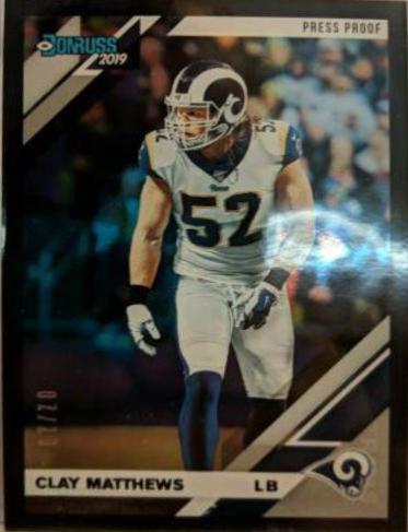 Clay Matthews [Black Press Proof] #99