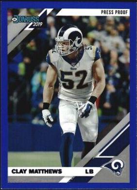 Clay Matthews [Blue Press Proof] #99