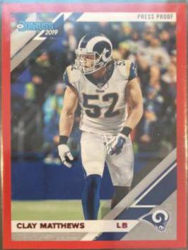 Clay Matthews [Red Press Proof] #99