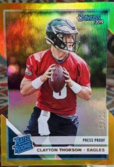 Clayton Thorson [Gold Die Cut Press Proof] #350