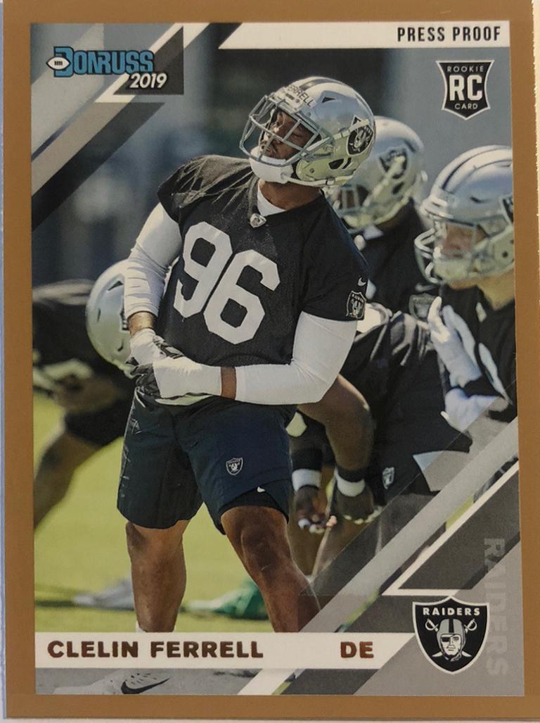 Clelin Ferrell [Bronze Press Proof] #254