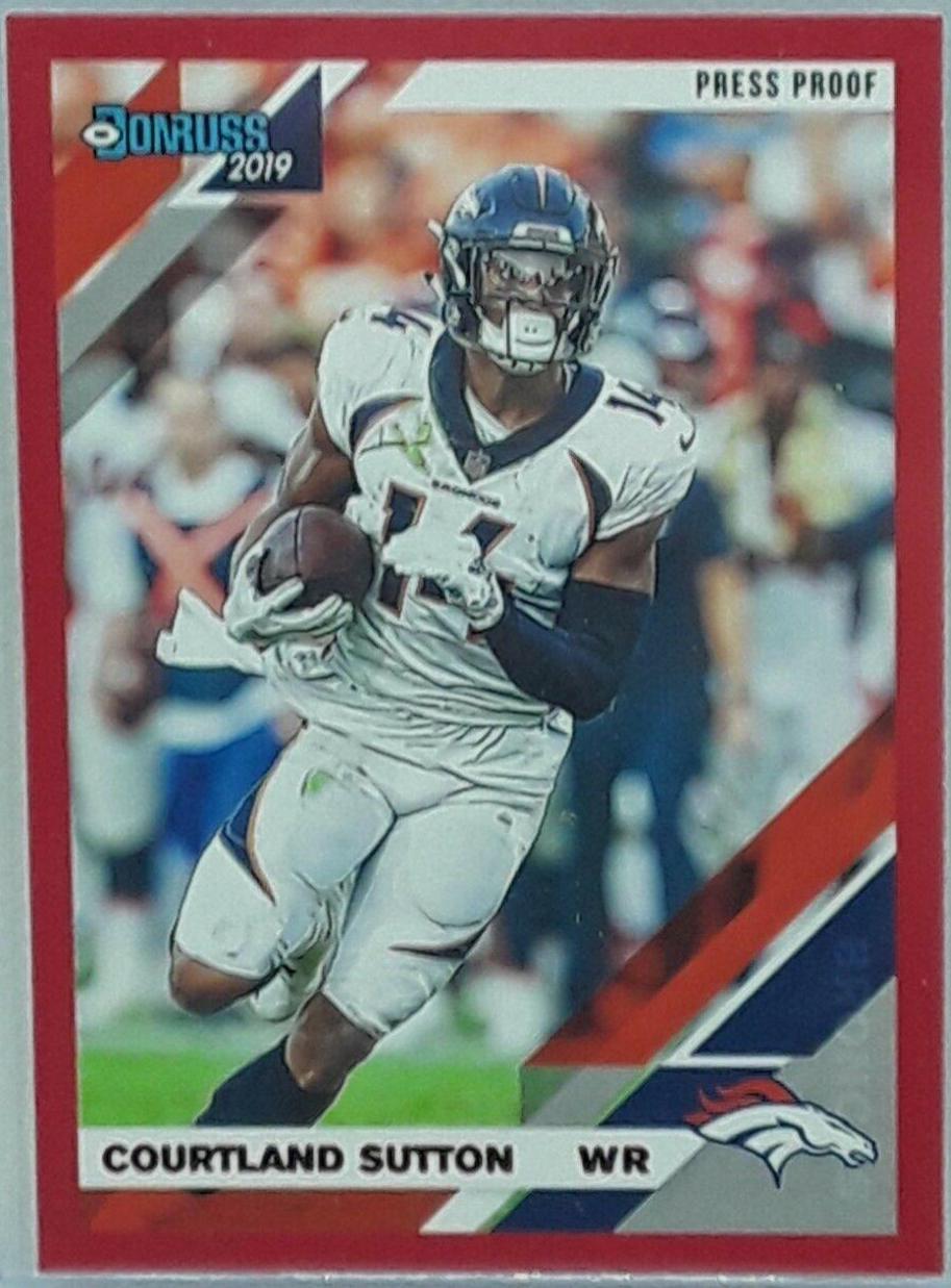 Courtland Sutton [Red Press Proof] #86