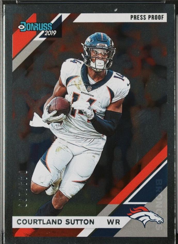 Courtland Sutton [Silver Press Proof] #86