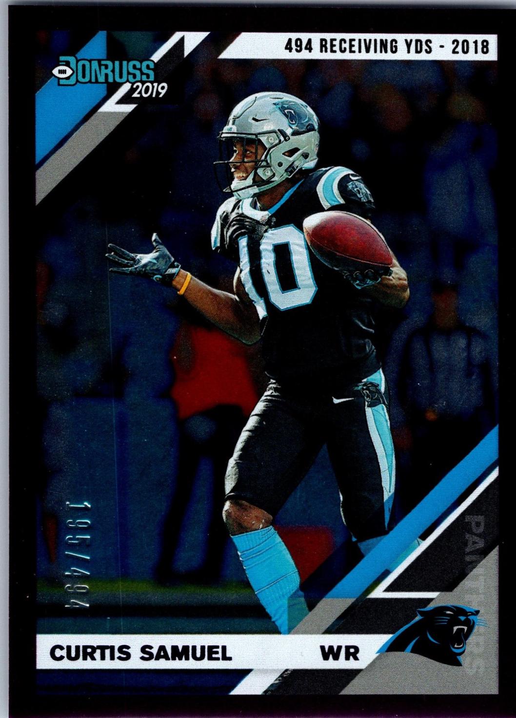 Curtis Samuel [Season Stat Line] #47