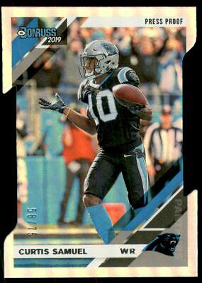Curtis Samuel [Silver Die Cut Press Proof] #47