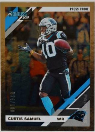 Curtis Samuel [Silver Press Proof] #47