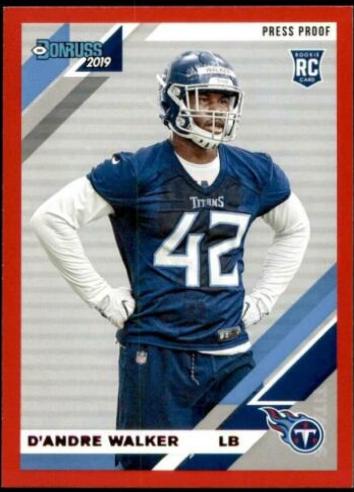 D'Andre Walker [Red Press Proof] #291
