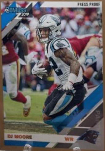 DJ Moore [Bronze Press Proof] #43