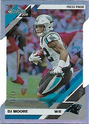 DJ Moore [Silver Die Cut Press Proof] #43