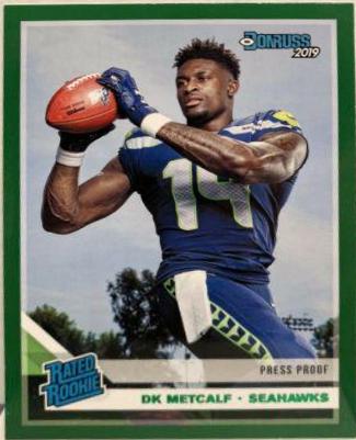 DK Metcalf [Green Press Proof] #313