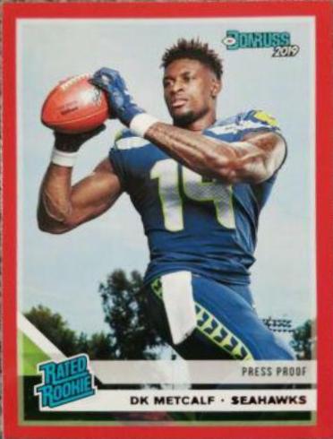 DK Metcalf [Red Press Proof] #313