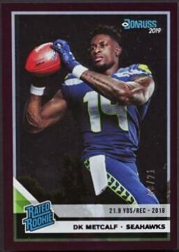 DK Metcalf [Season Stat Line] #313