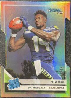 DK Metcalf [Silver Press Proof] #313