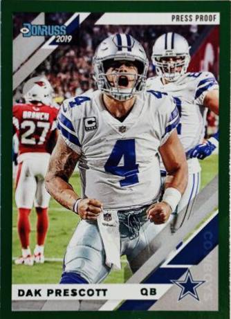 Dak Prescott [Green Press Proof] #73