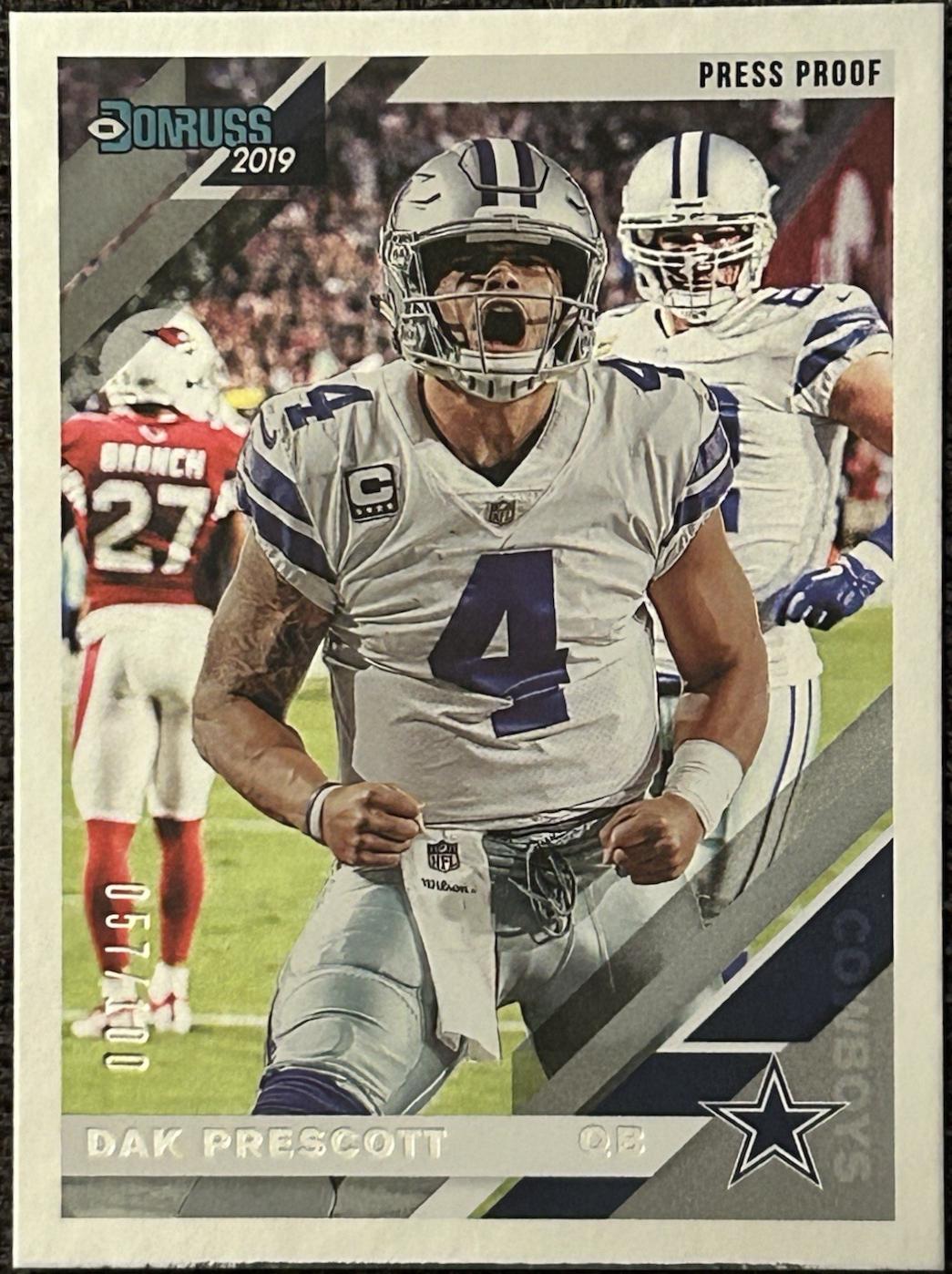 Dak Prescott [Silver Press Proof] #73
