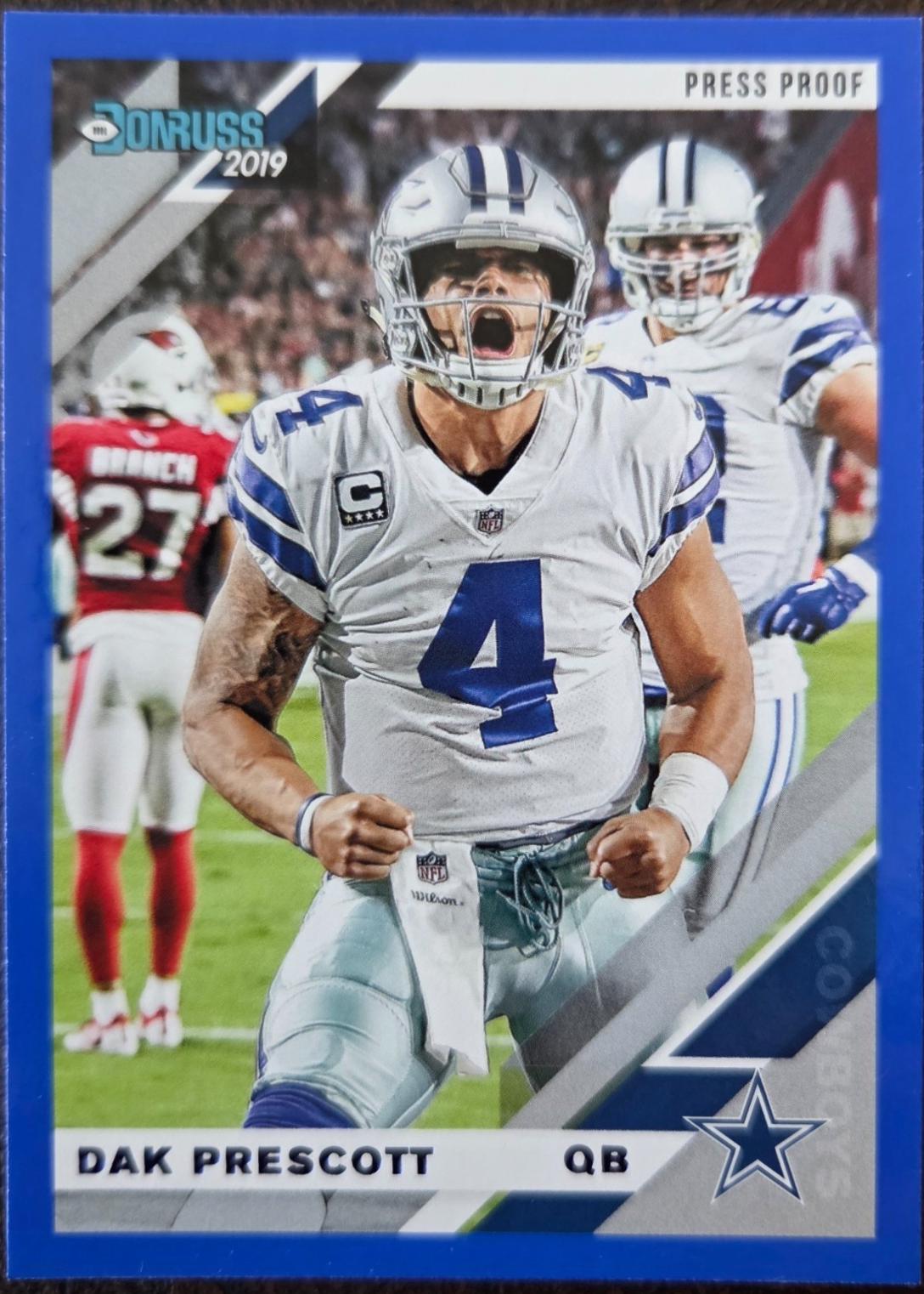 Dak Prescott [Yellow Press Proof] #73