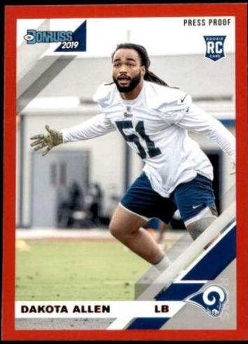 Dakota Allen [Red Press Proof] #267